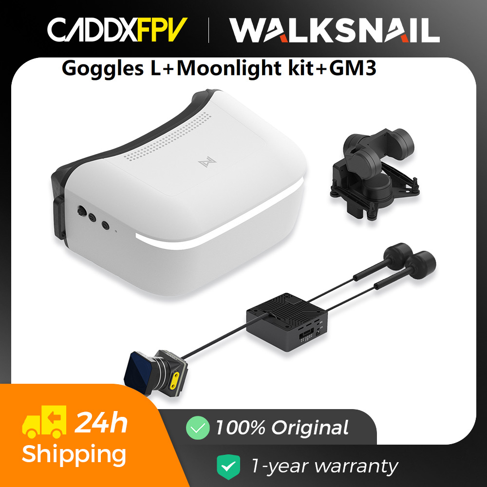 Caddx Walksnail Avatar HD ゴーグル - Walksnail Avatar Hd Moonlight Kit 4K のレビューと価格