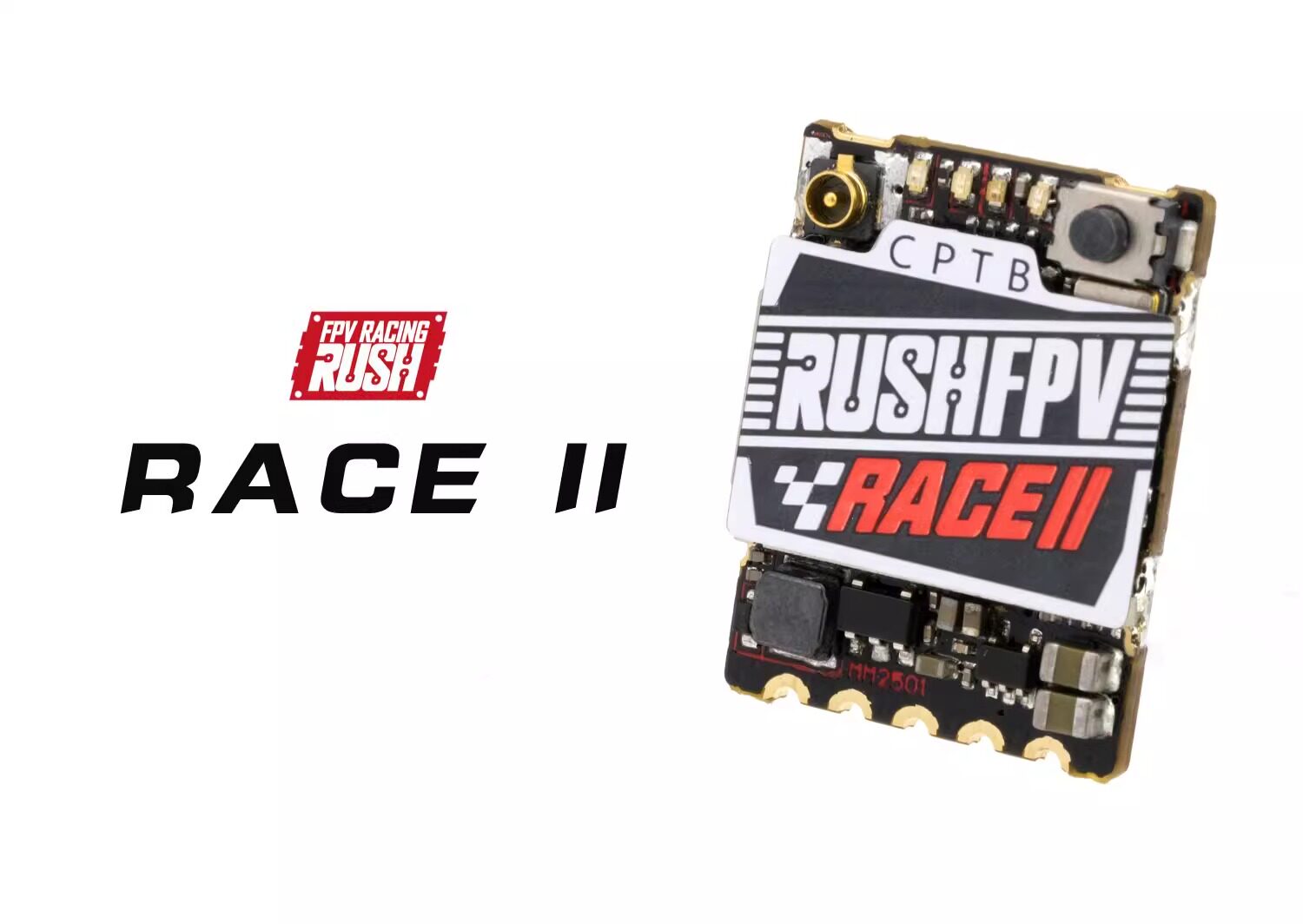 RUSHFPV 5.8GアナログVTX SOLO 1600m - Foxeer Reaper Extreme 2.5W Vtx のレビューと価格