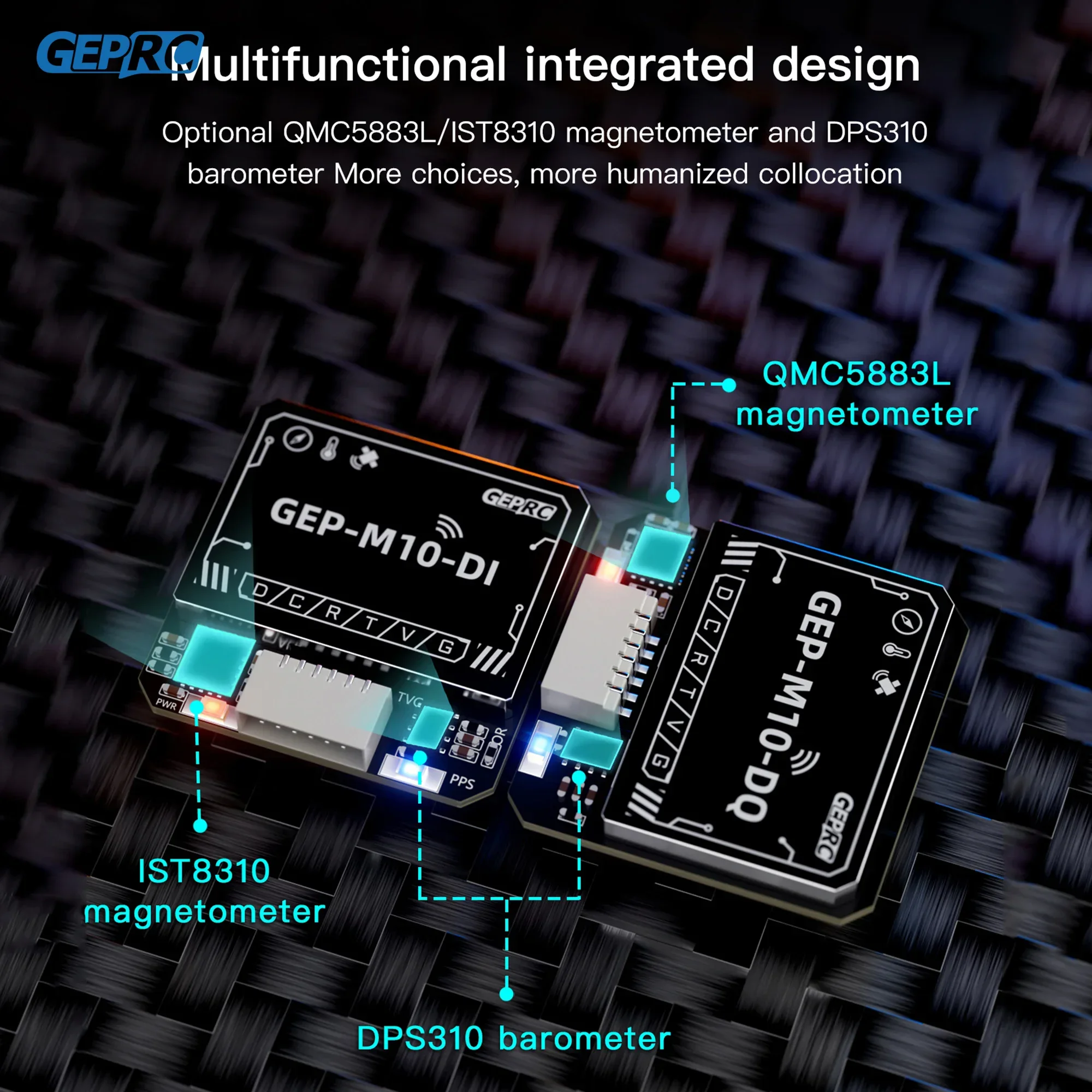 GEPRC GEP-M10 シリーズ GPS モジュール統合 - Foxeer Reaper Extreme 2.5W Vtx のレビューと価格