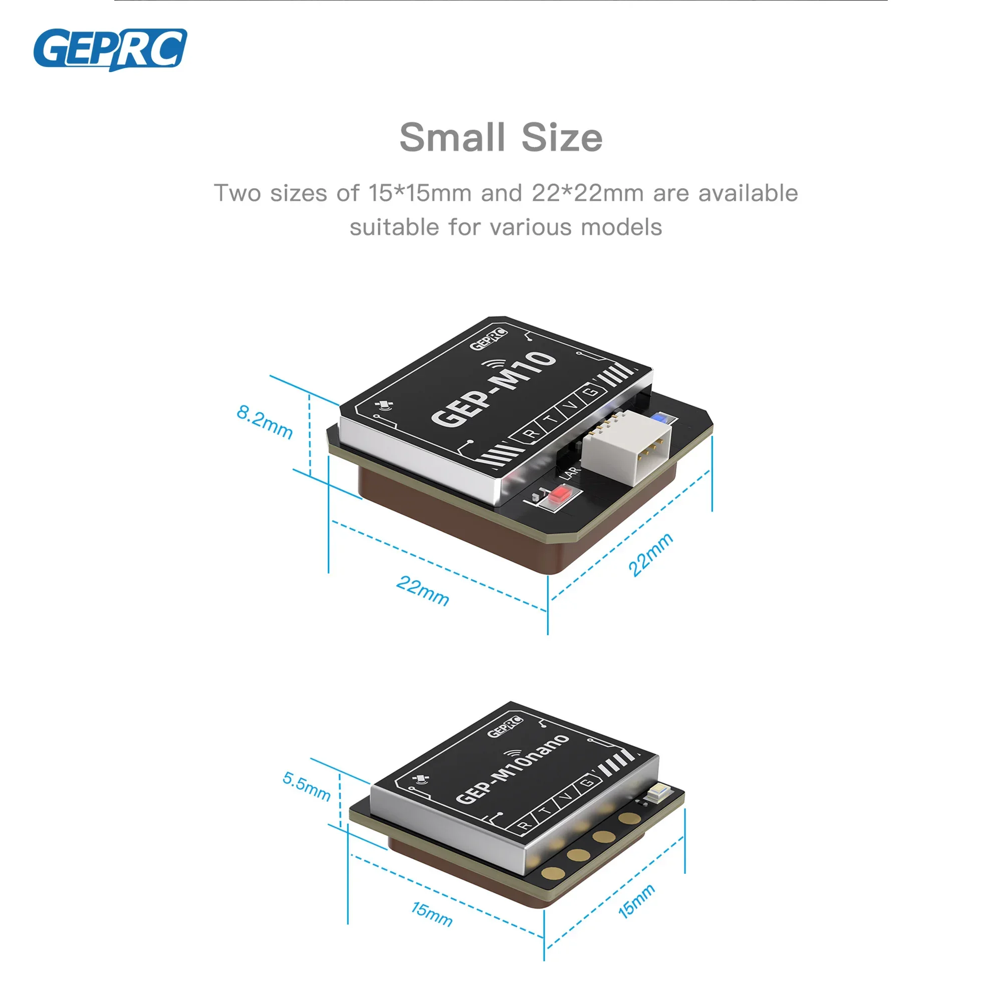 GEPRC GEP-M10 シリーズ GPS モジュール統合 - Foxeer Reaper Extreme 2.5W Vtx のレビューと価格
